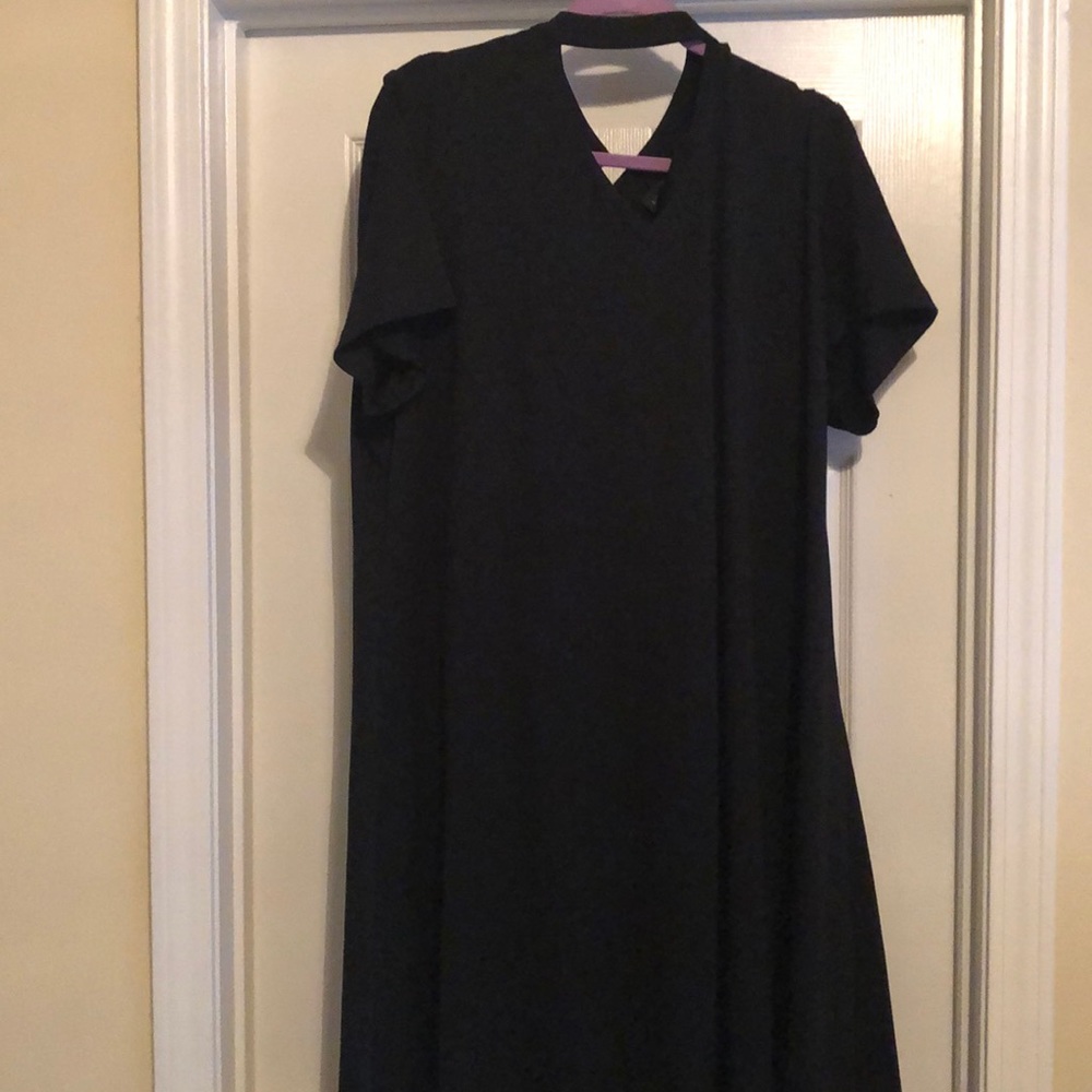 Lane Bryant black dress